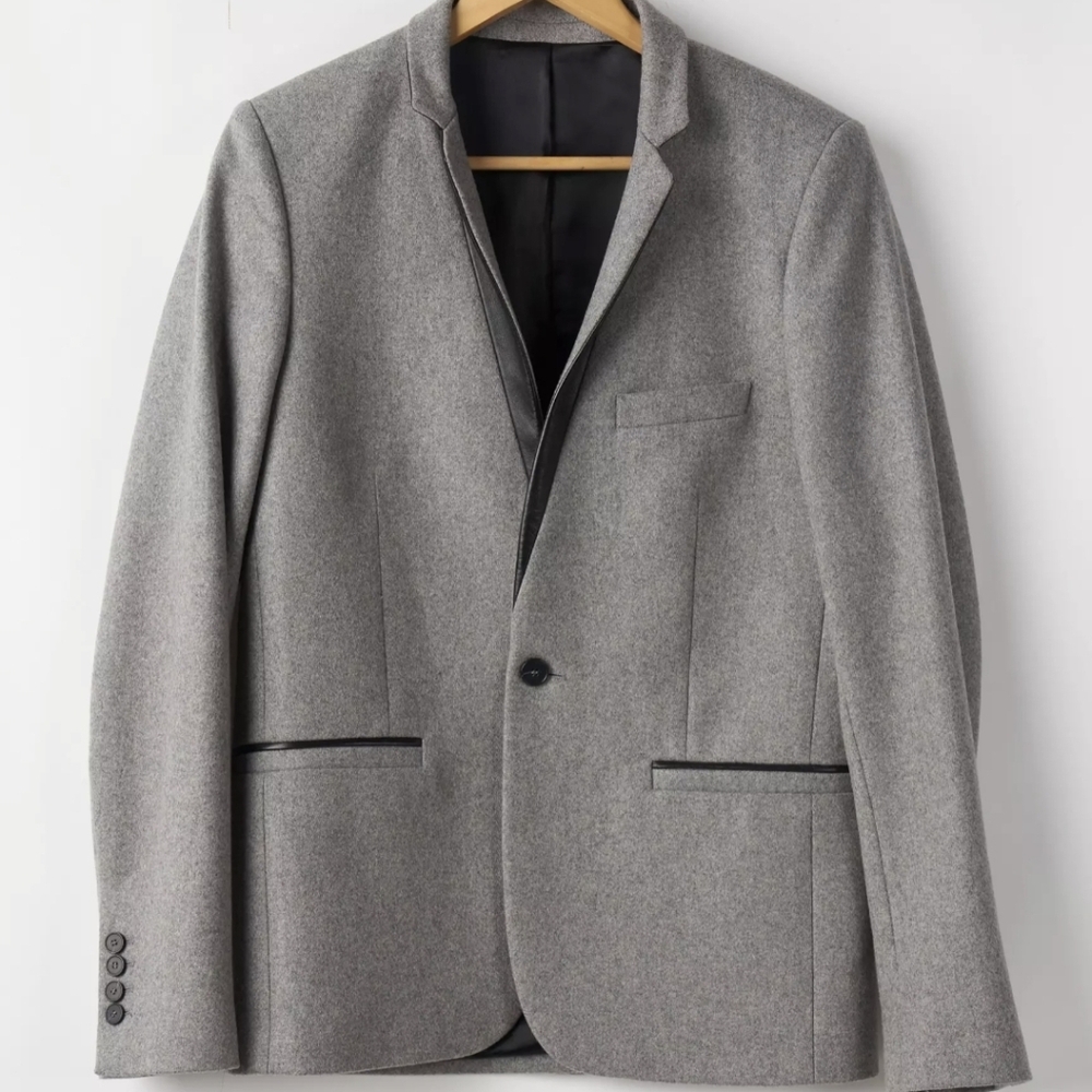 Sandro Gray Men's Blazer, S